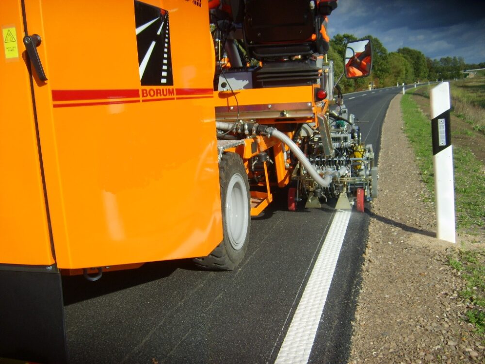 Road Lane Marking Technology and Techniques